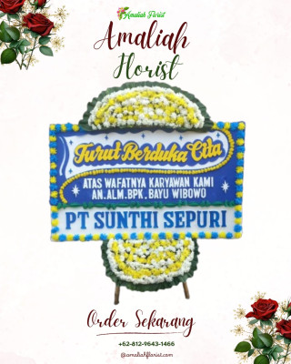 Papan Bunga Duka di Nyalindung