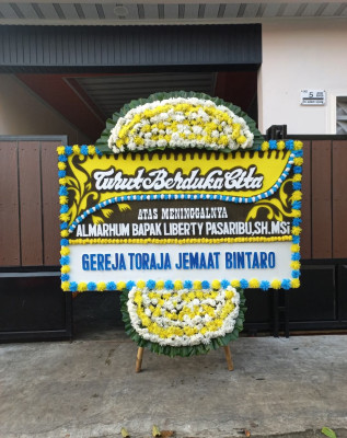 Papan Bunga Duka di Nyalindung